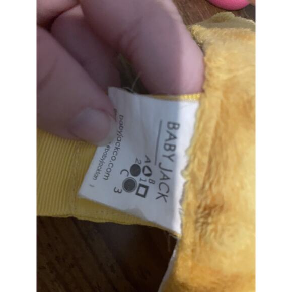 Wizard Muggle Baby Taggy Lovey by Baby Jack 14x18 Soother Blanket Comfort Toy - Picture 9 of 10